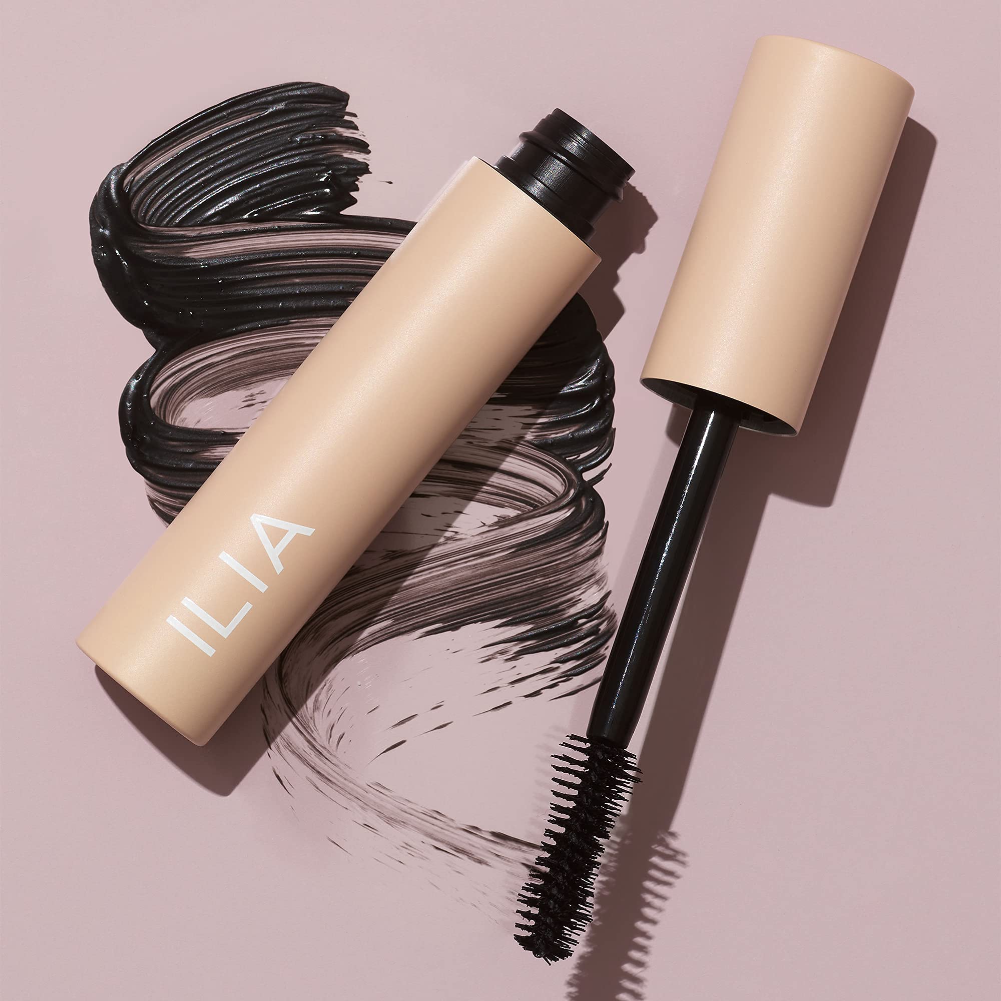 ILIA - Fullest Volumizing Mascara | Weightless, Buildable, Smudge + Flake-Free, Sensitive Eyes Safe | Full, Thick, Healthier Lashes | Non-Toxic, Vegan, Cruelty-Free (Full Size; 0.32 fl oz | 9.5 ml) - Image 6