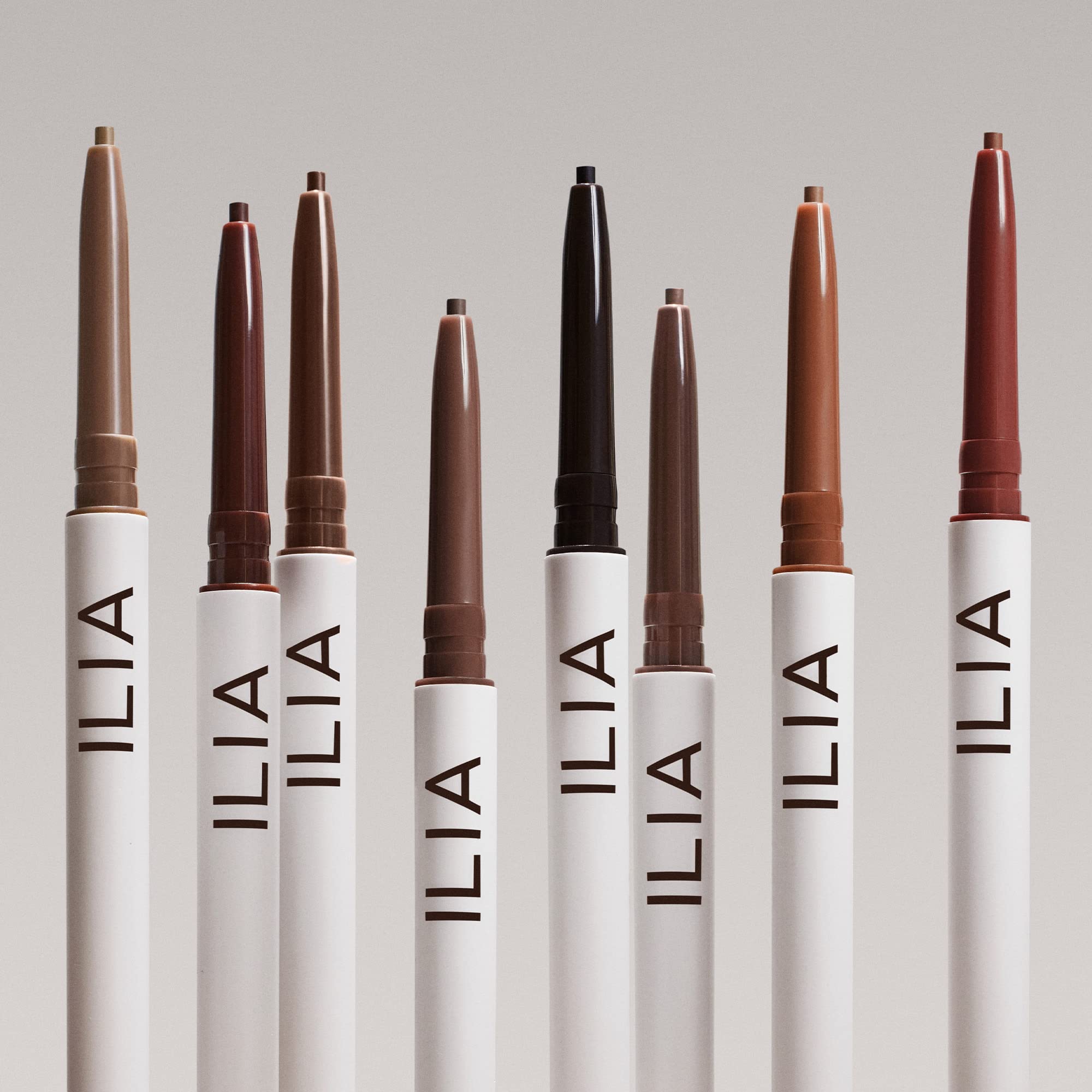 ILIA - In Full Micro-Tip Brow Pencil with Spoolie | Buildable Pigment, Fade-Resistant | Safe for Sensitive Eyes, Fragrance + Silicone-Free | Non-Toxic, Vegan, Cruelty-Free, Clean Makeup (Auburn) - Image 9