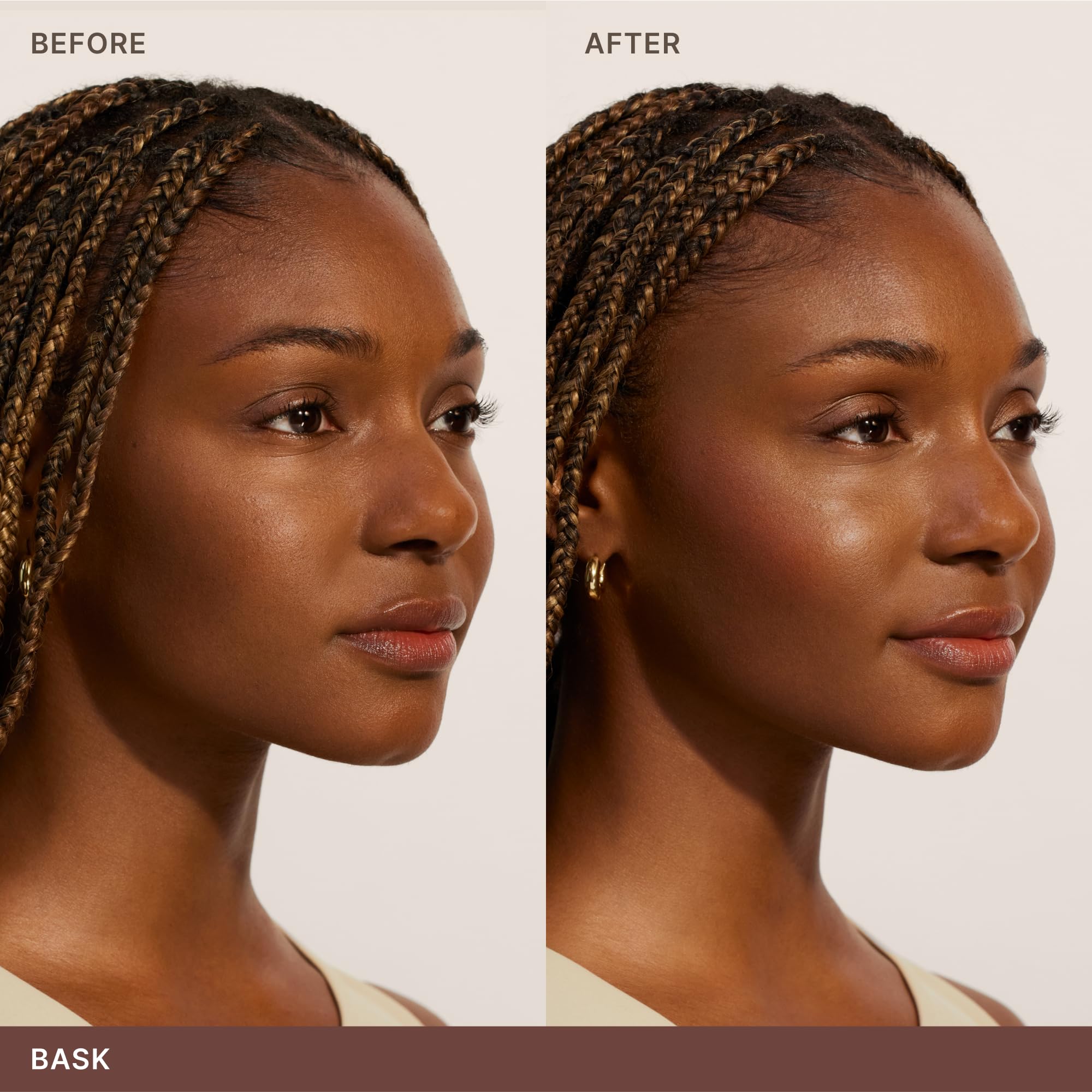 ILIA - Sunshift Cream Bronzer | Non-Comedogenic, Long-Lasting, Vegan, Cruelty-Free | Weightless Bronzer (Bask - Rich Rosy Bronze, 0.27 oz | 7.8 g) - Image 4