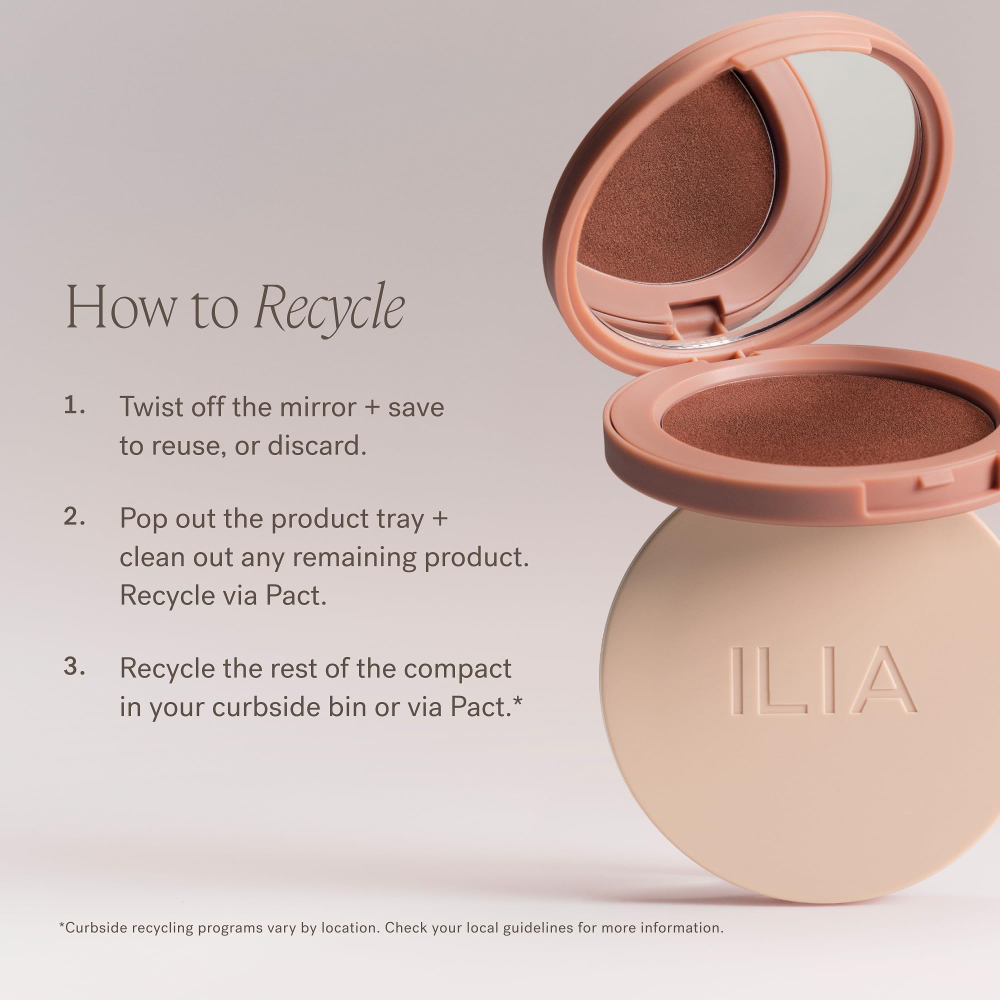 ILIA - Sunshift Cream Bronzer | Non-Comedogenic, Long-Lasting, Vegan, Cruelty-Free | Weightless Bronzer (Bask - Rich Rosy Bronze, 0.27 oz | 7.8 g) - Image 8