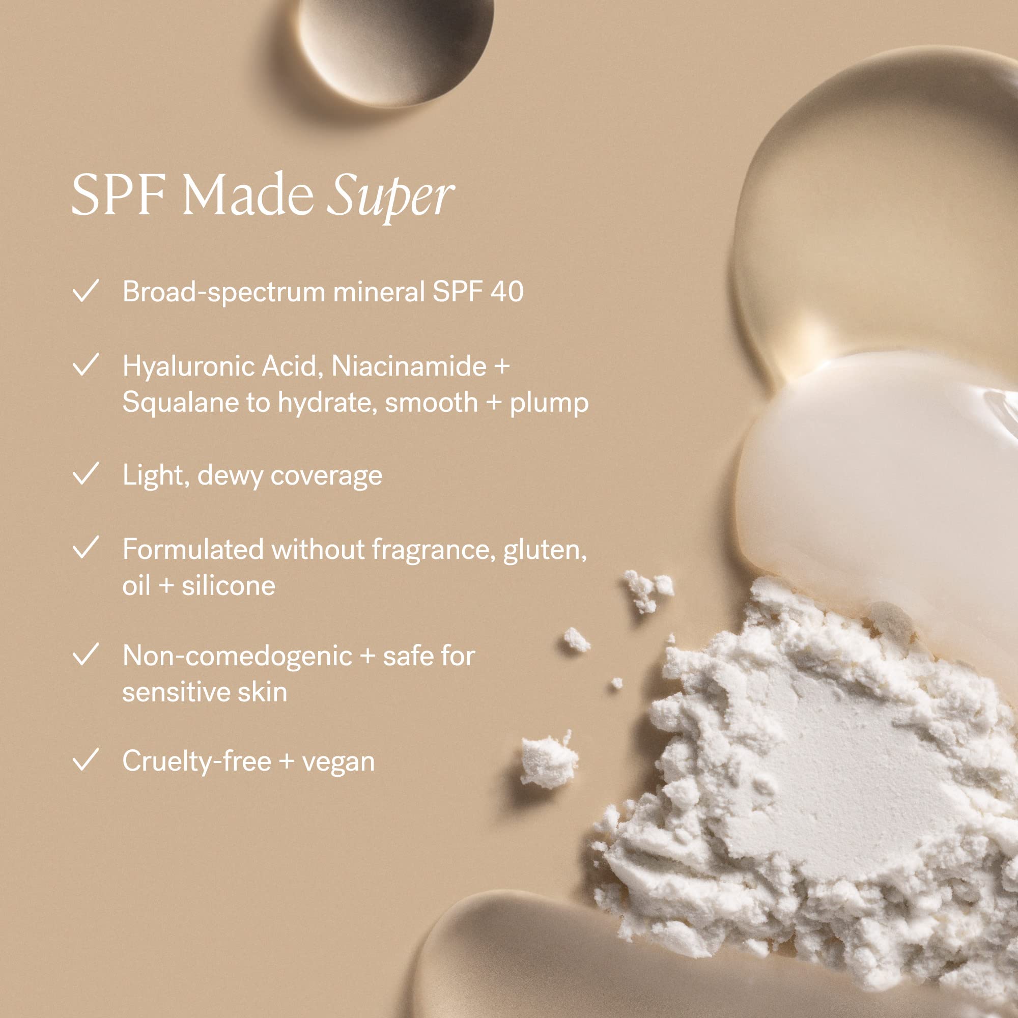 ILIA - Super Serum Skin Tint SPF 40 | Non-Comedogenic, Vegan, Lightweight to Help Against Blue Light, + Pollution while Hydrating, Smoothing, + Refining (Balos ST3, 1 fl oz | 30 ml) - Image 3