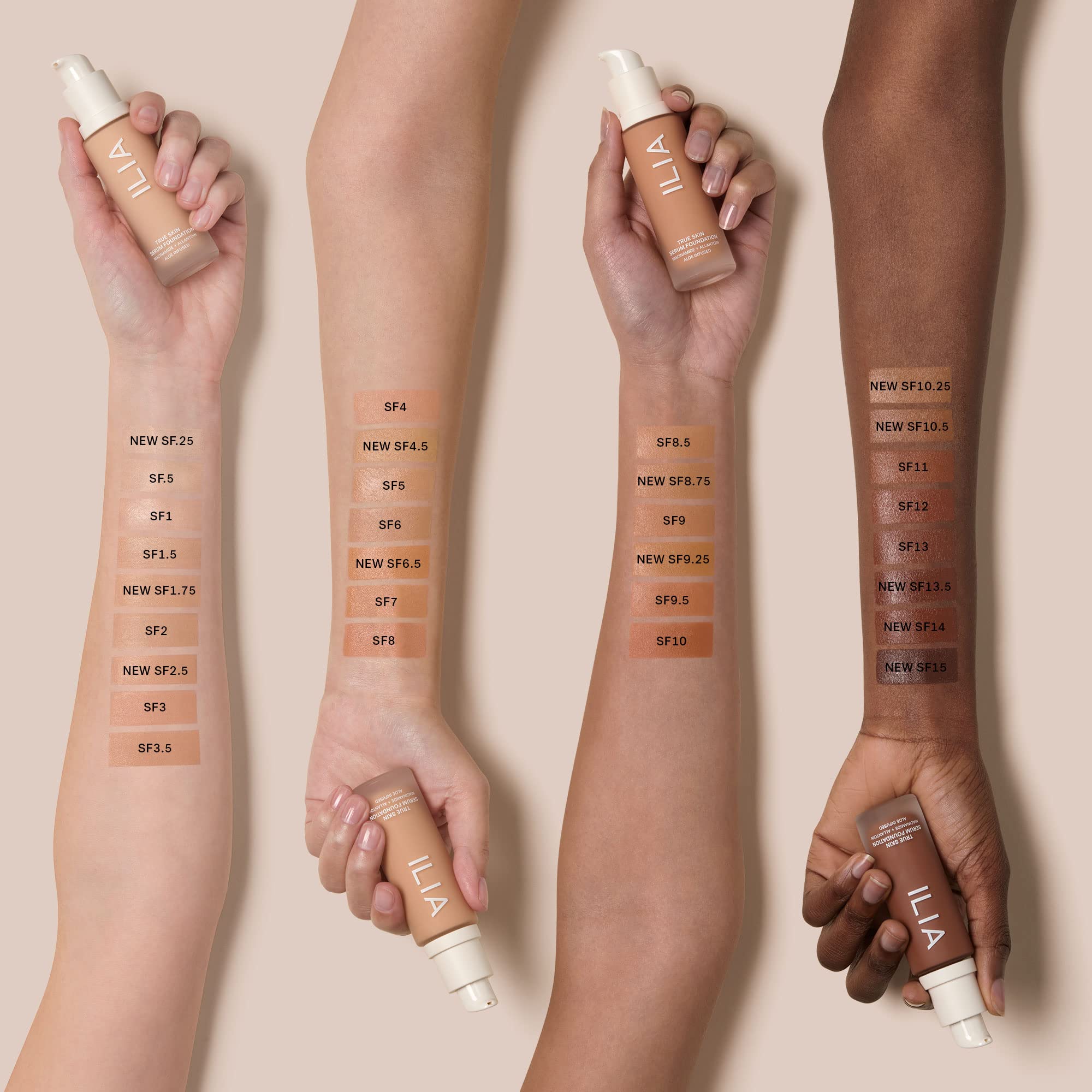ILIA - True Skin Serum Foundation | Non-comedogenic, Cruelty-Free, Vegan, Weightless Feel, Buildable Coverage, Safe For Sensitive Skin (Tavarua SF2) - Image 5